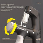Counting Grip Strengthener, Arm Muscle Exercise Device, Adjustable Wrist Strength Training And Hand Rehabilitation Equipmen